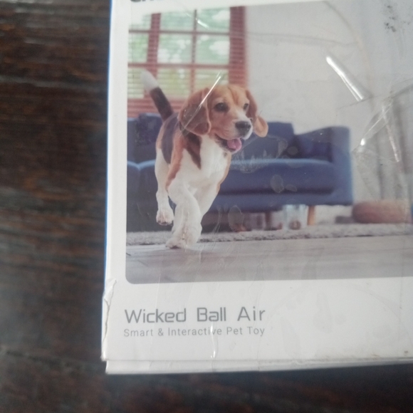 New Material】Cheerble Smart Interactive Dog Toy, Wicked Ball AIR, Blue - Picture 3 of 11